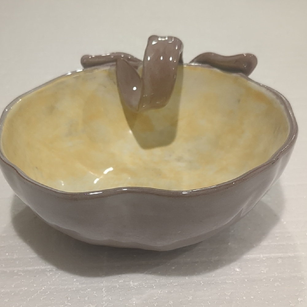 Stangl Vintage Pottery Apple Shape Bowl